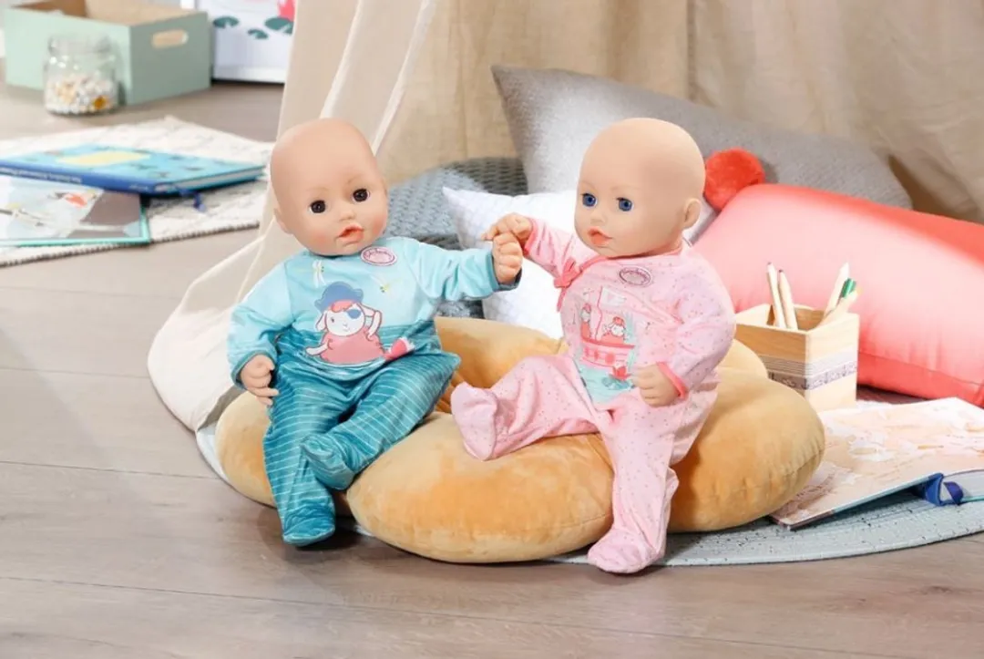 Baby Annabell Kruippakje 703090 - Blauw/Roze - 43/7