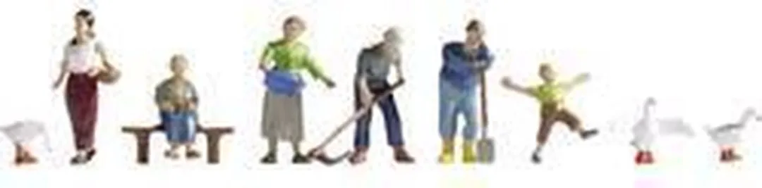 Noch Landbouwers H0 Modelbouwfiguur - Multicolor