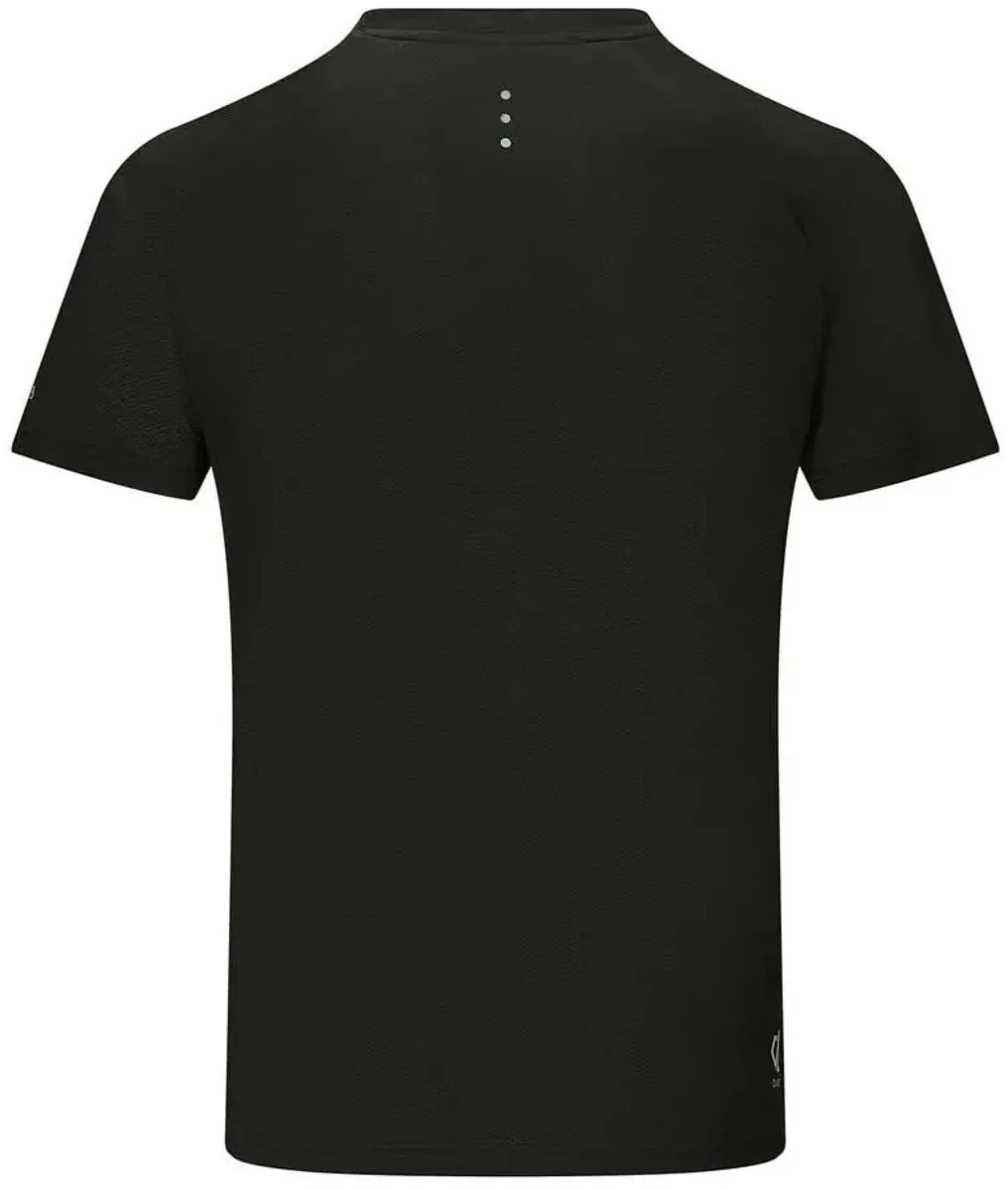 Dare 2b Tech II T-shirt Korte Mouwen - Zwart - afbeelding 3 van 4