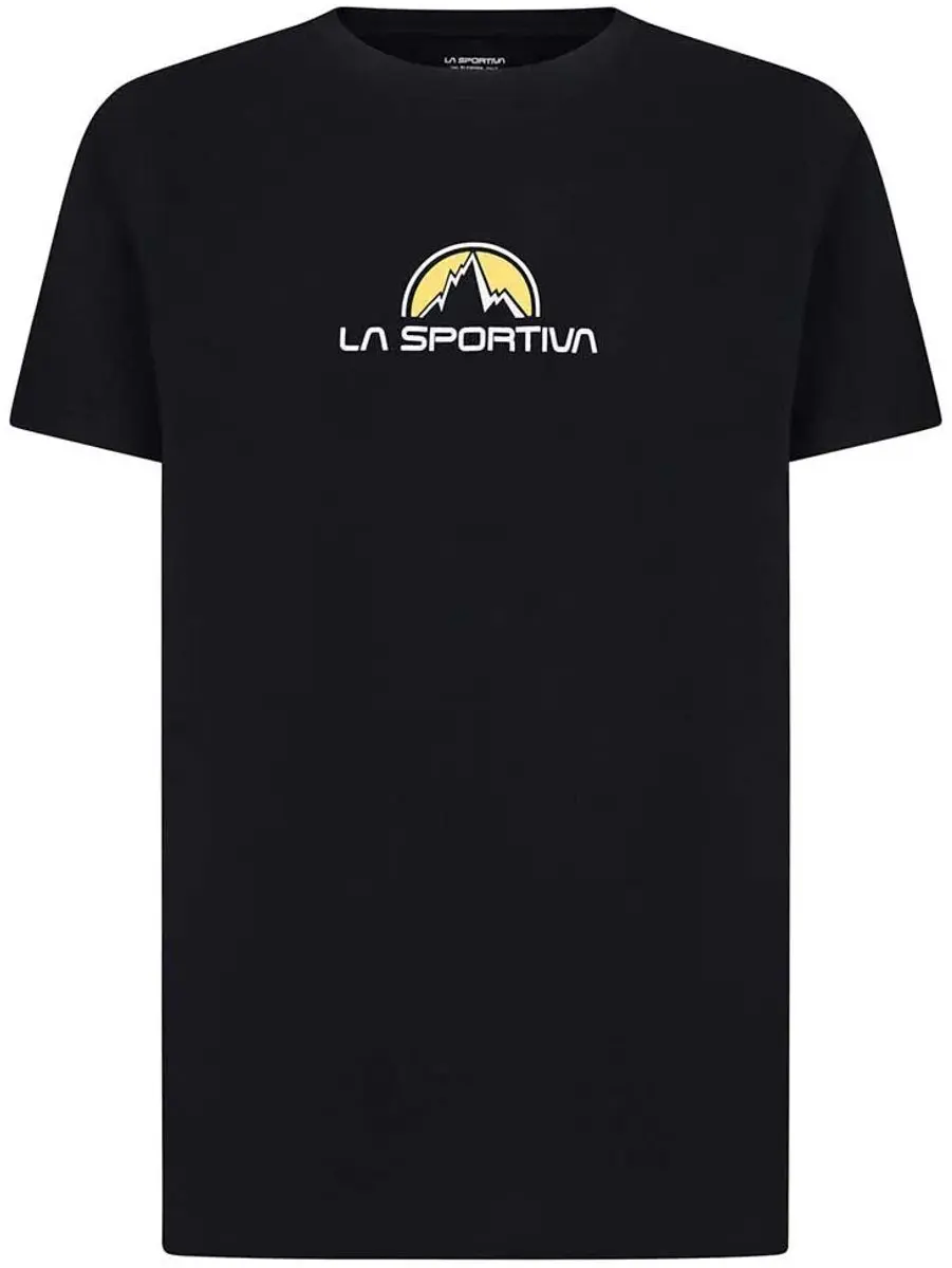 La Sportiva Brand T-shirt Korte Mouwen - Zwart L - afbeelding 6 van 6