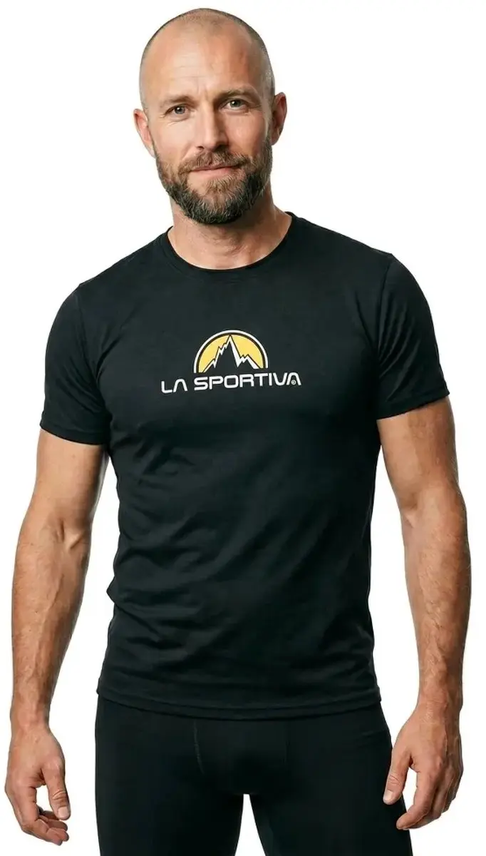La Sportiva Brand T-shirt Korte Mouwen - Zwart L - afbeelding 4 van 6