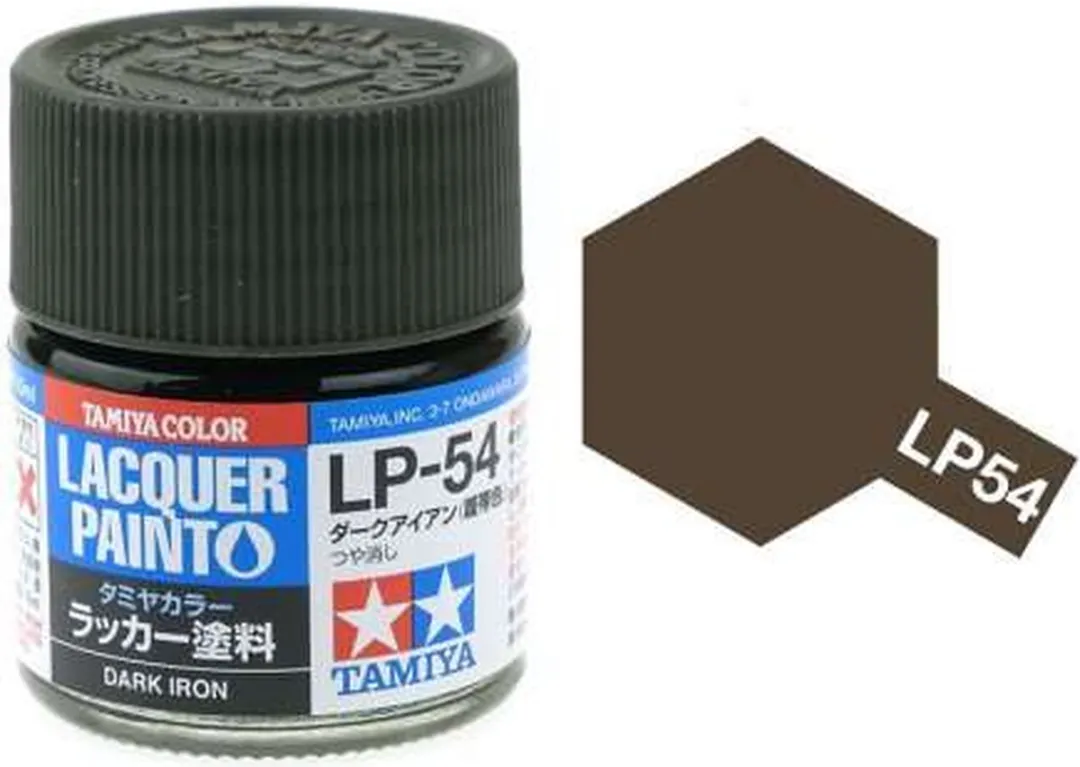 Tamiya LP-54 Dark Iron Enamel Verf 10ml