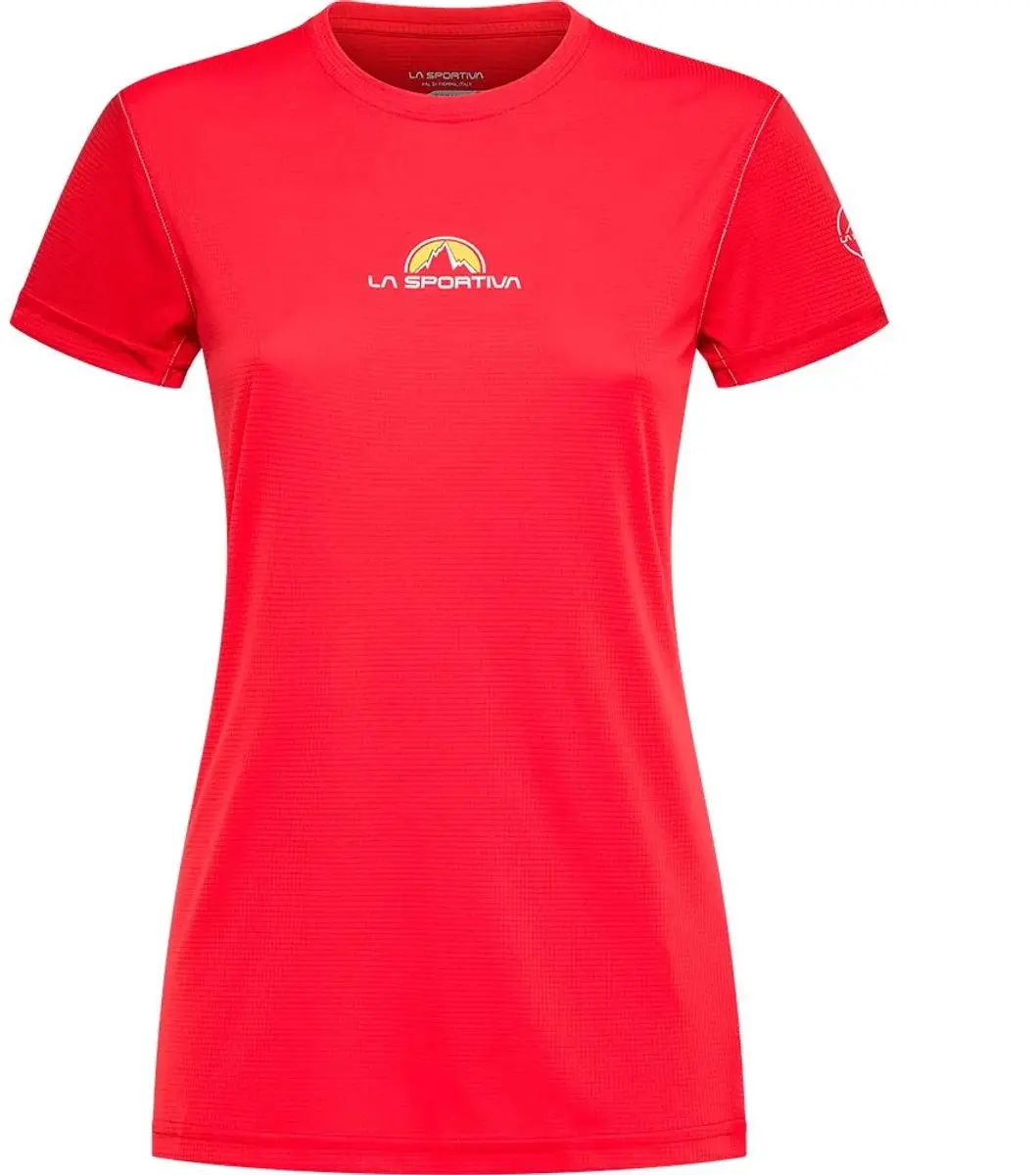 La Sportiva Promo T-shirt Met Korte Mouwen Rood M Vrouw