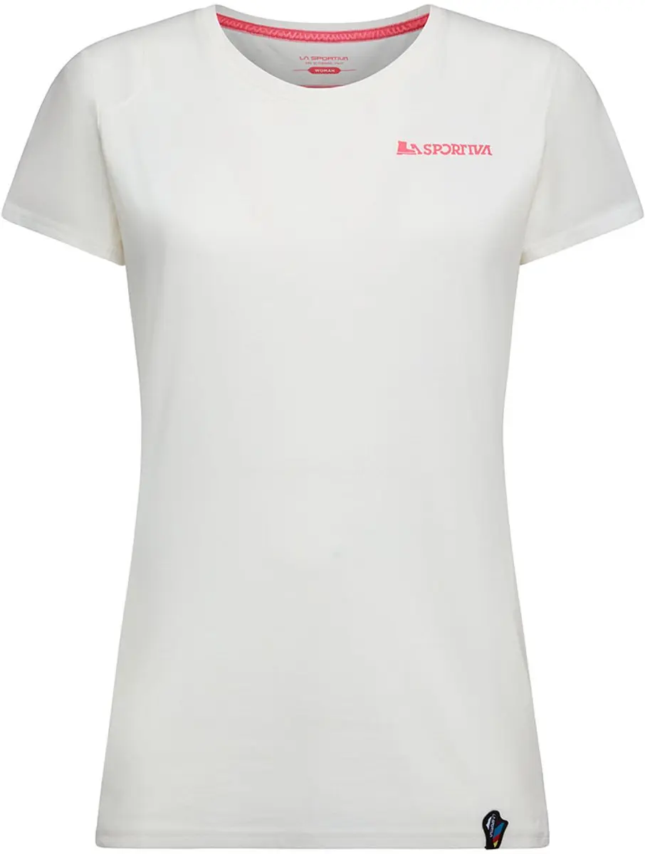 La Sportiva Moon Rock T-shirt Met Korte Mouwen Wit S Vrouw