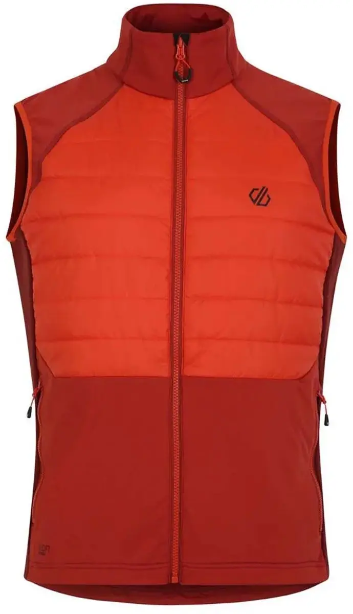 Dare 2b Descending Mouwloos Jasje - Cinnamon/Tuscan Red - M - afbeelding 5 van 6