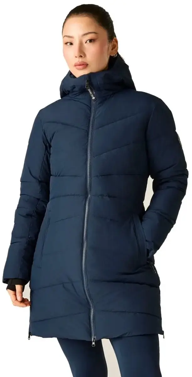 Dare 2b Glacier Damesjack met capuchon - Navy - afbeelding 4 van 5
