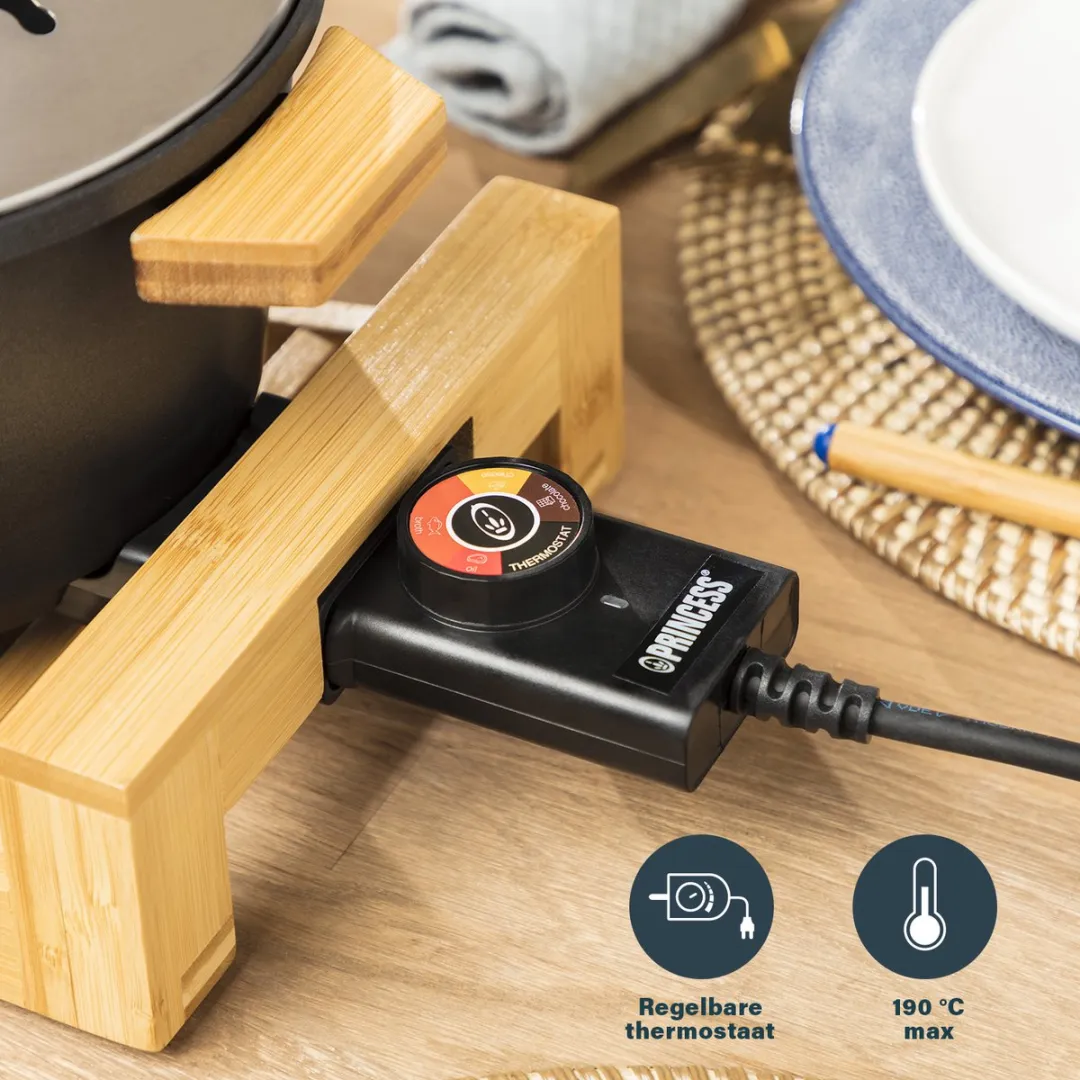 Princess Fonduepan 173025 Elektrische Fondueset 8 Personen - 1.5L