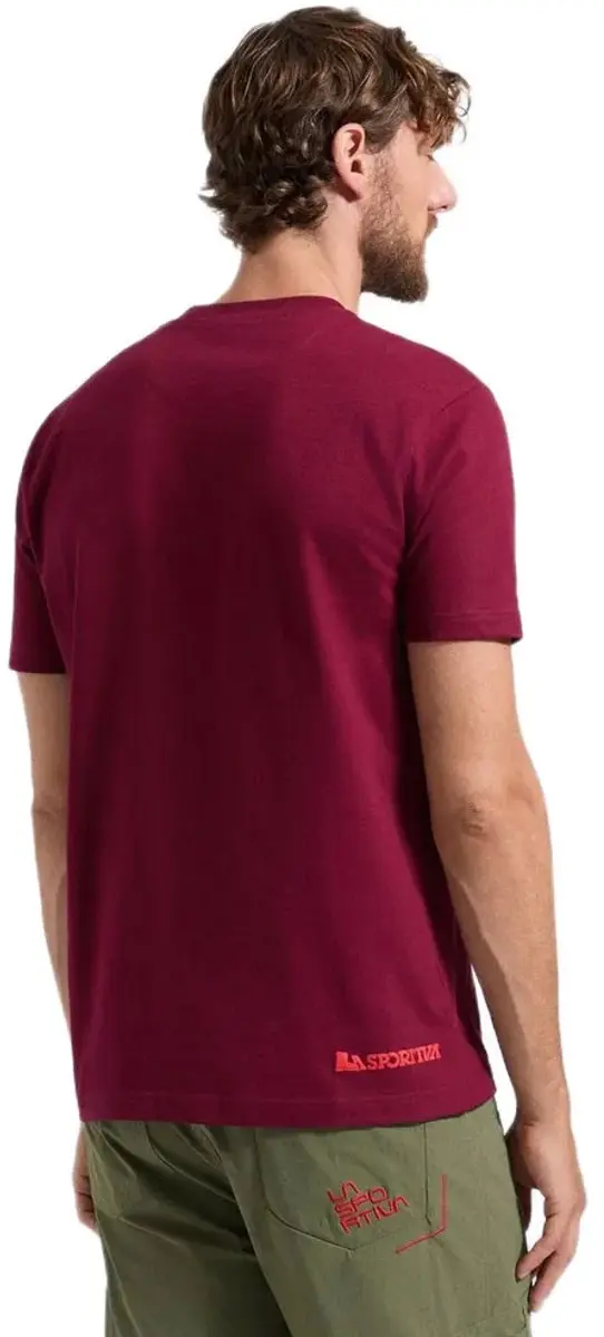 La Sportiva Circle Logo T-shirt - Redwood - afbeelding 2 van 4