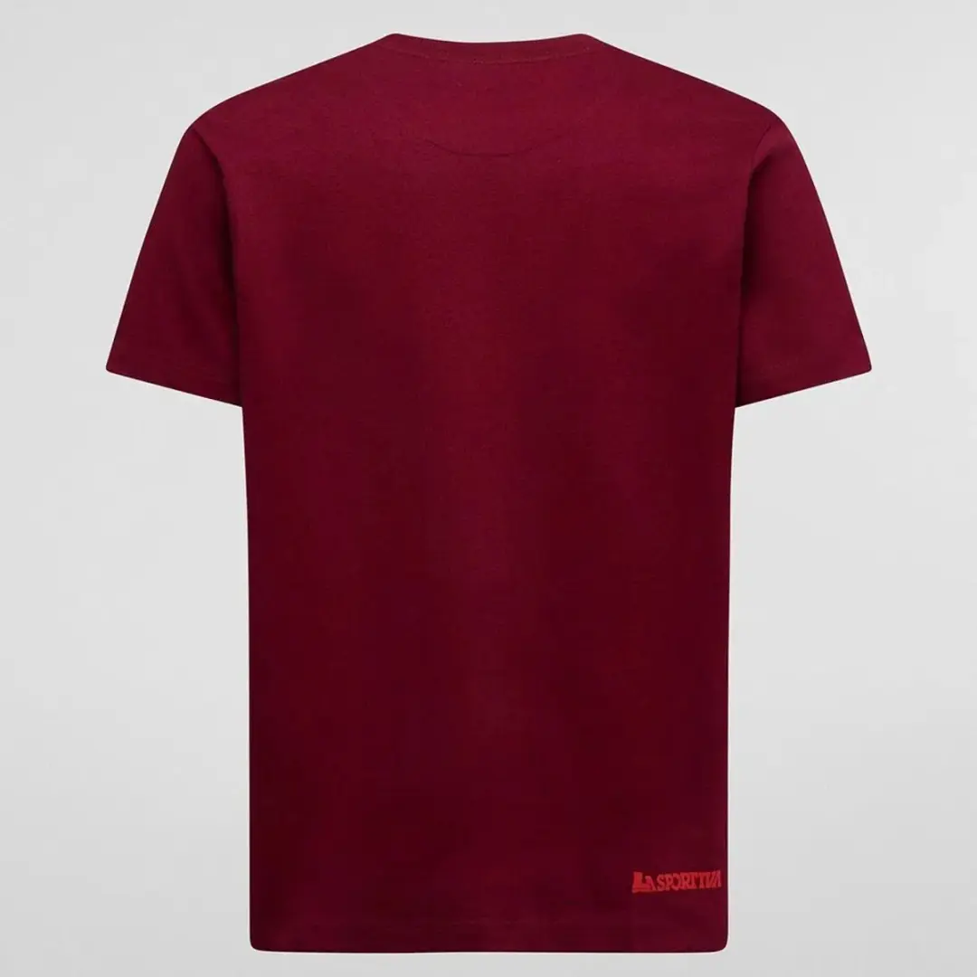 La Sportiva Circle Logo T-shirt - Redwood - afbeelding 3 van 4