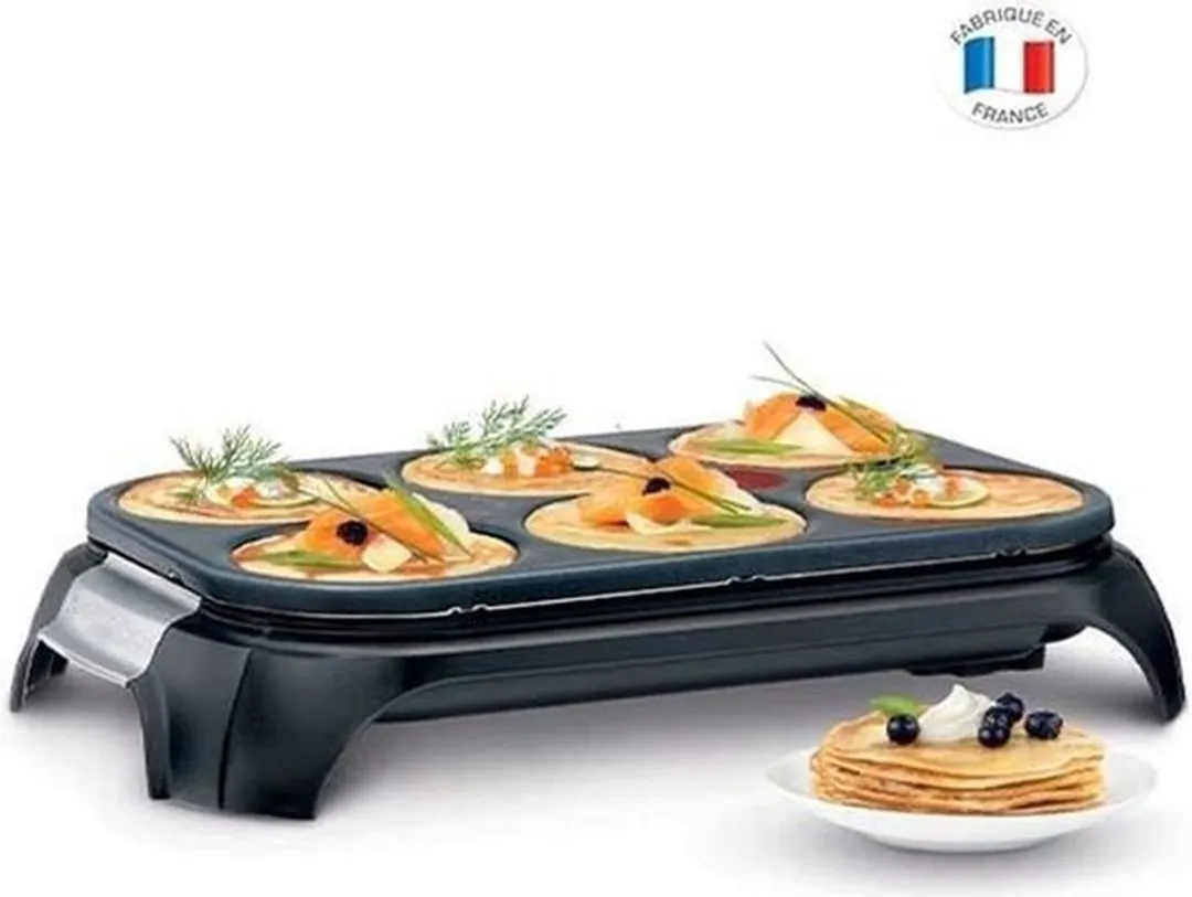 Tefal Crep'party PY558813 Pannekoekenplaat 1000W - 6 Personen - afbeelding 6 van 6