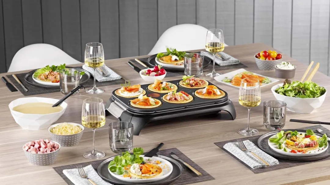 Tefal Crep'party PY558813 Pannekoekenplaat 1000W - 6 Personen
