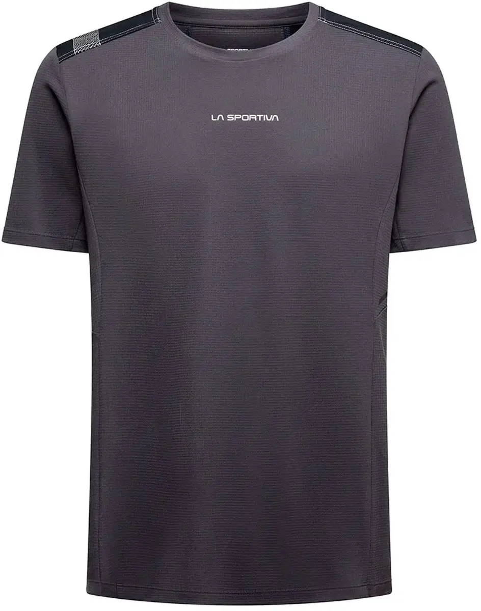 La Sportiva Ridge T-shirt Met Korte Mouwen Zwart,Grijs M Man