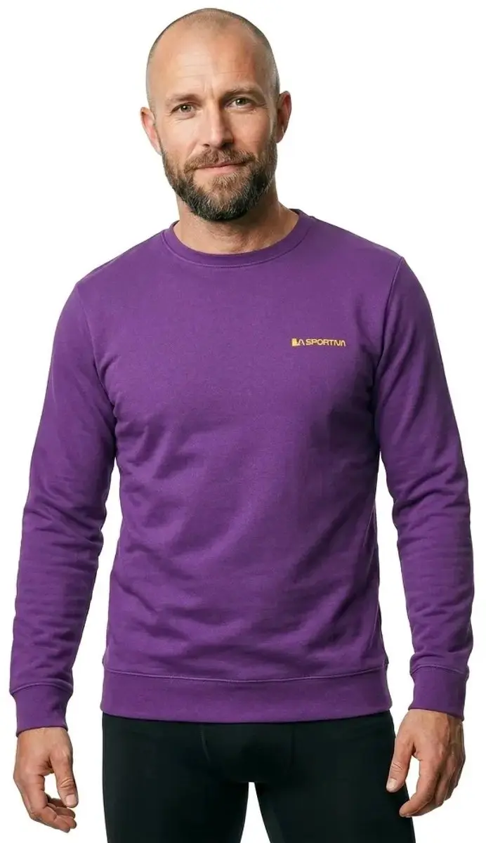 La Sportiva Climbing on the Moon Sweatshirt - Paars - L - afbeelding 3 van 4