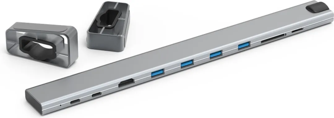 Hama USB-C Dockingstation 9-poorts - MPN 00200103 - Antraciet