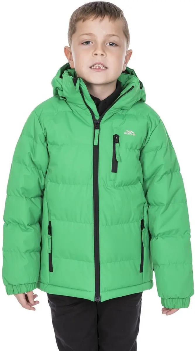 Trespass Tuff Donsjack Jongens - Clover - afbeelding 4 van 4