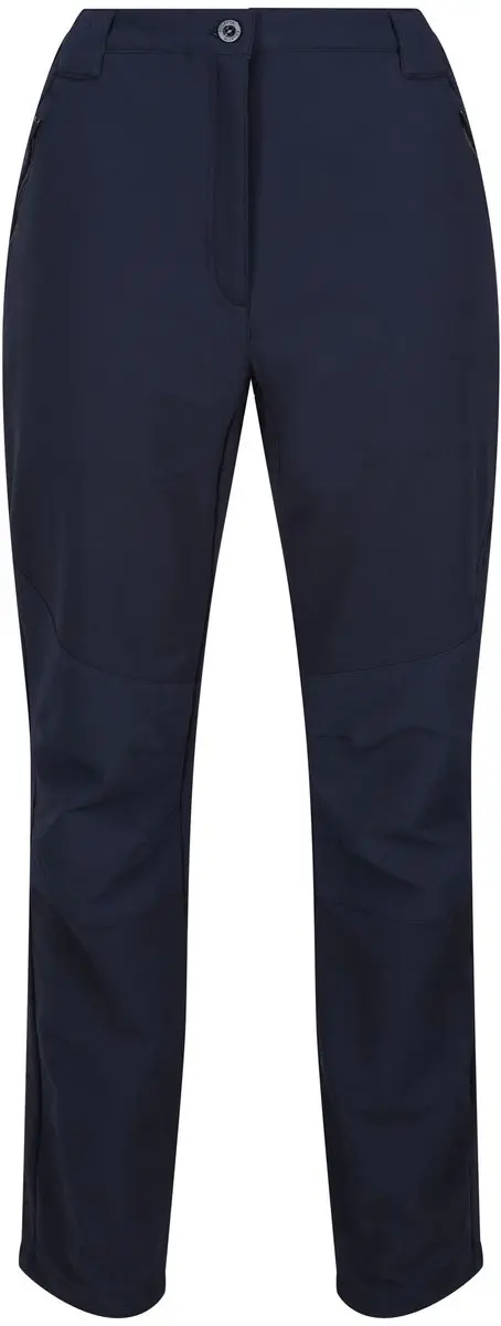Regatta-Fenton softshell wandelbroek voor dames-Marineblauw - afbeelding 2 van 6
