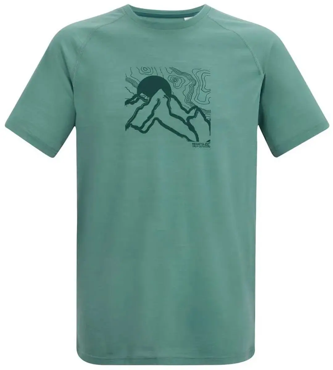 Escade T-shirt met korte mouwen en grafische print voor heren - afbeelding 3 van 4