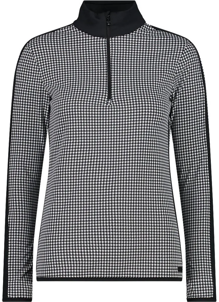 Cmp 33l0476 T-shirt Met Lange Mouwen Zwart 2XS Vrouw