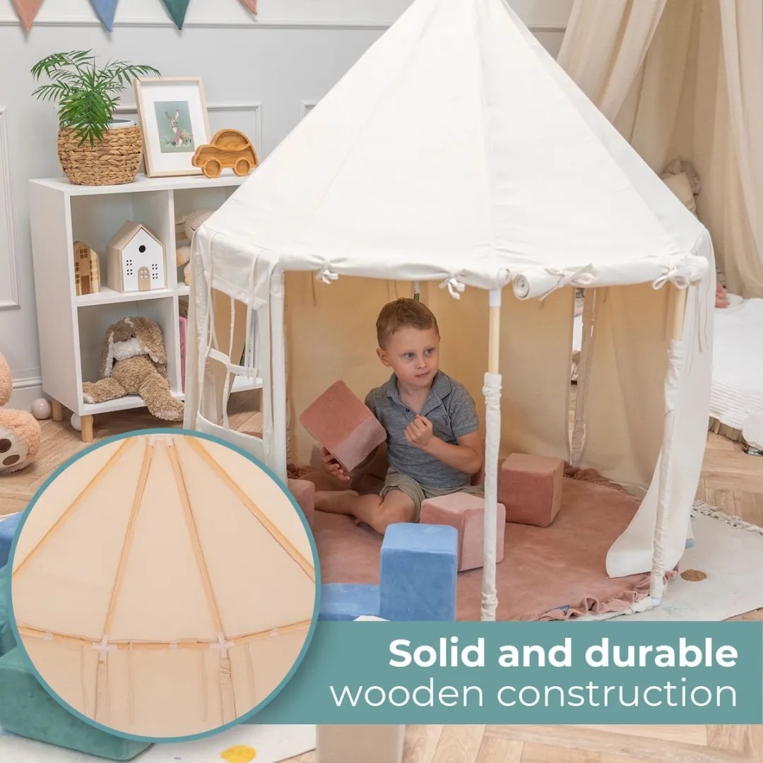 KiddyMoon Speeltent 400 Ballen - Paviljoenvormig - 4 Kleuren