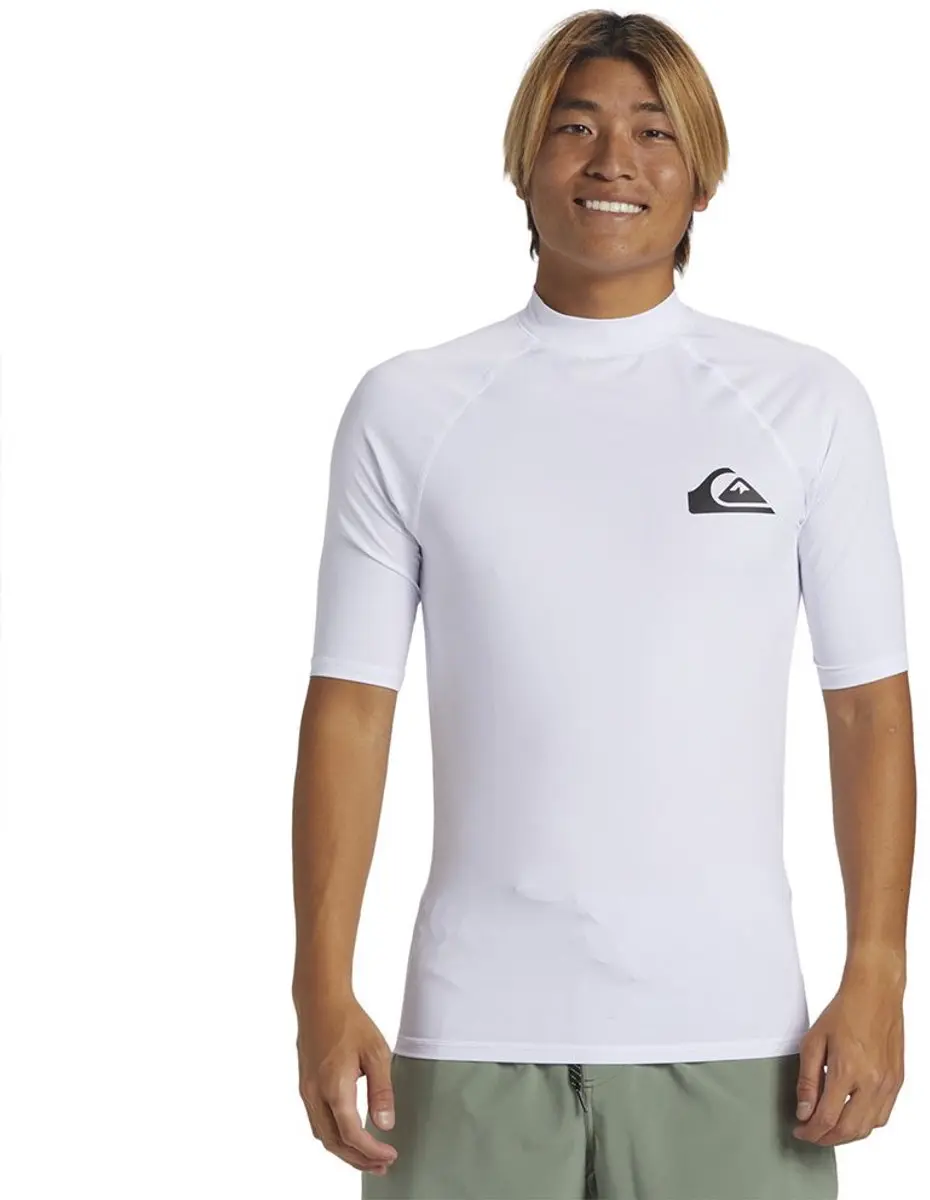 Quiksilver Everyday Surf T-shirt Heren - UPF50+ - Wit - afbeelding 6 van 6