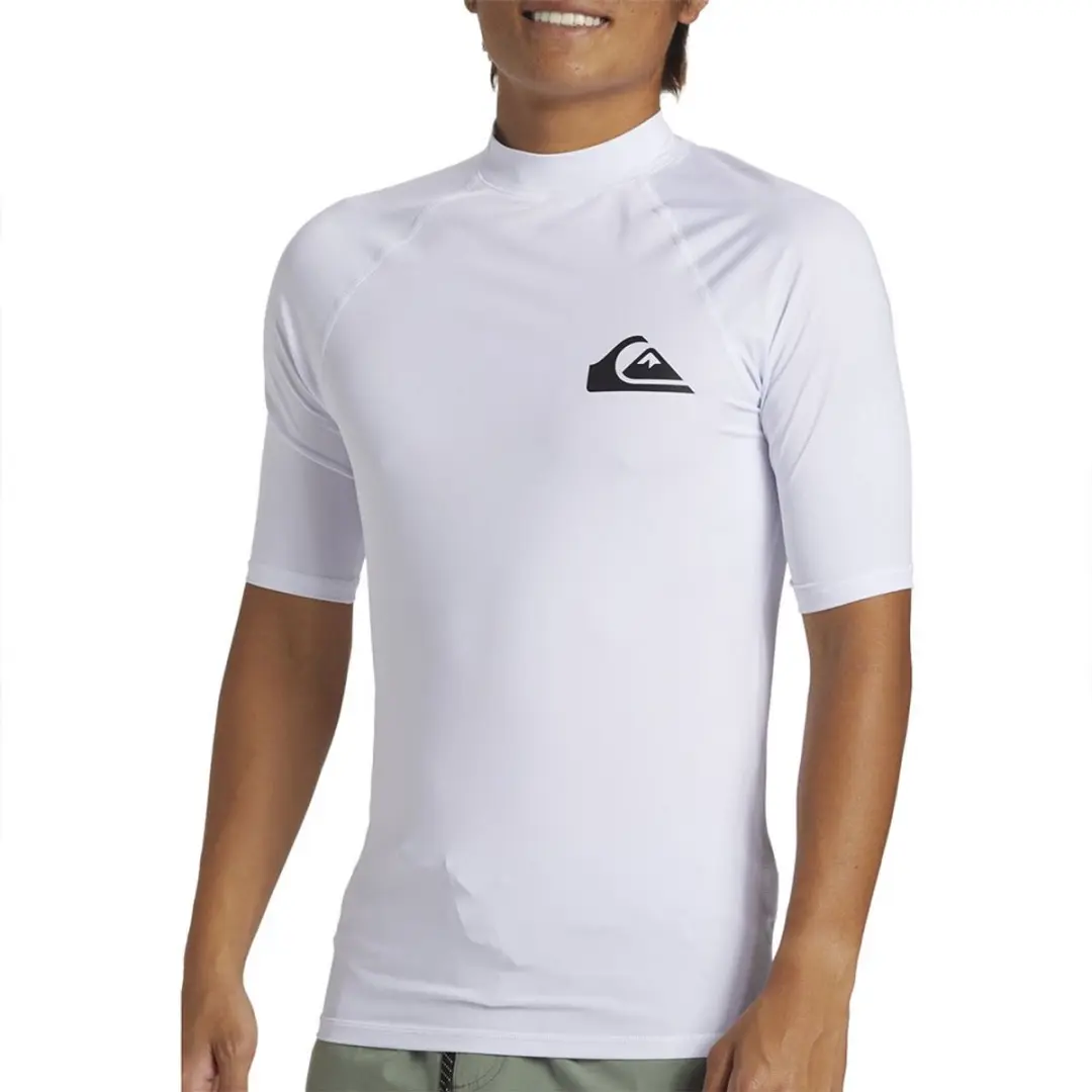 Quiksilver Everyday Surf T-shirt Heren - UPF50+ - Wit - afbeelding 4 van 6