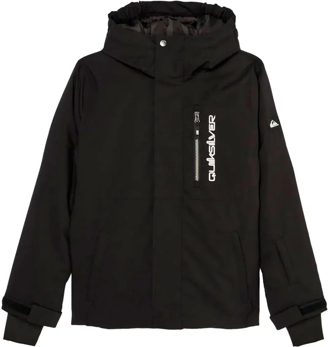 Quiksilver Titano Jas Zwart 8 Years Kinderen
