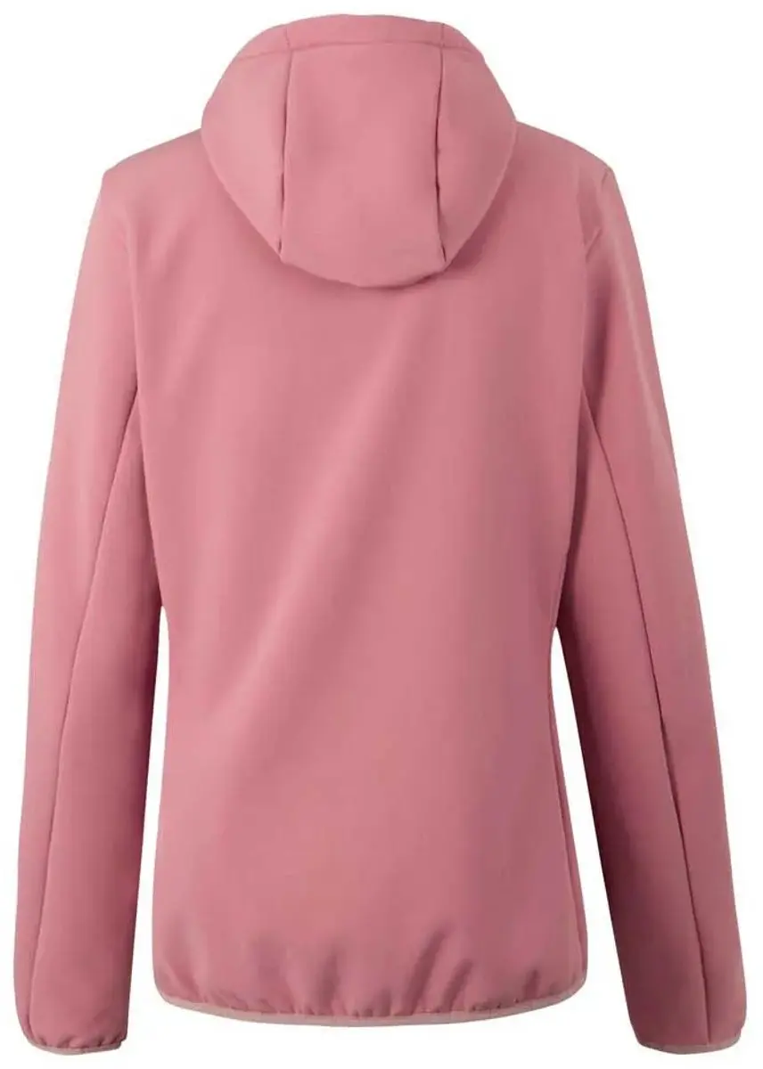 Ossek waterafstotende winddichte softshell-jas met capuchon voor dames - afbeelding 2 van 6
