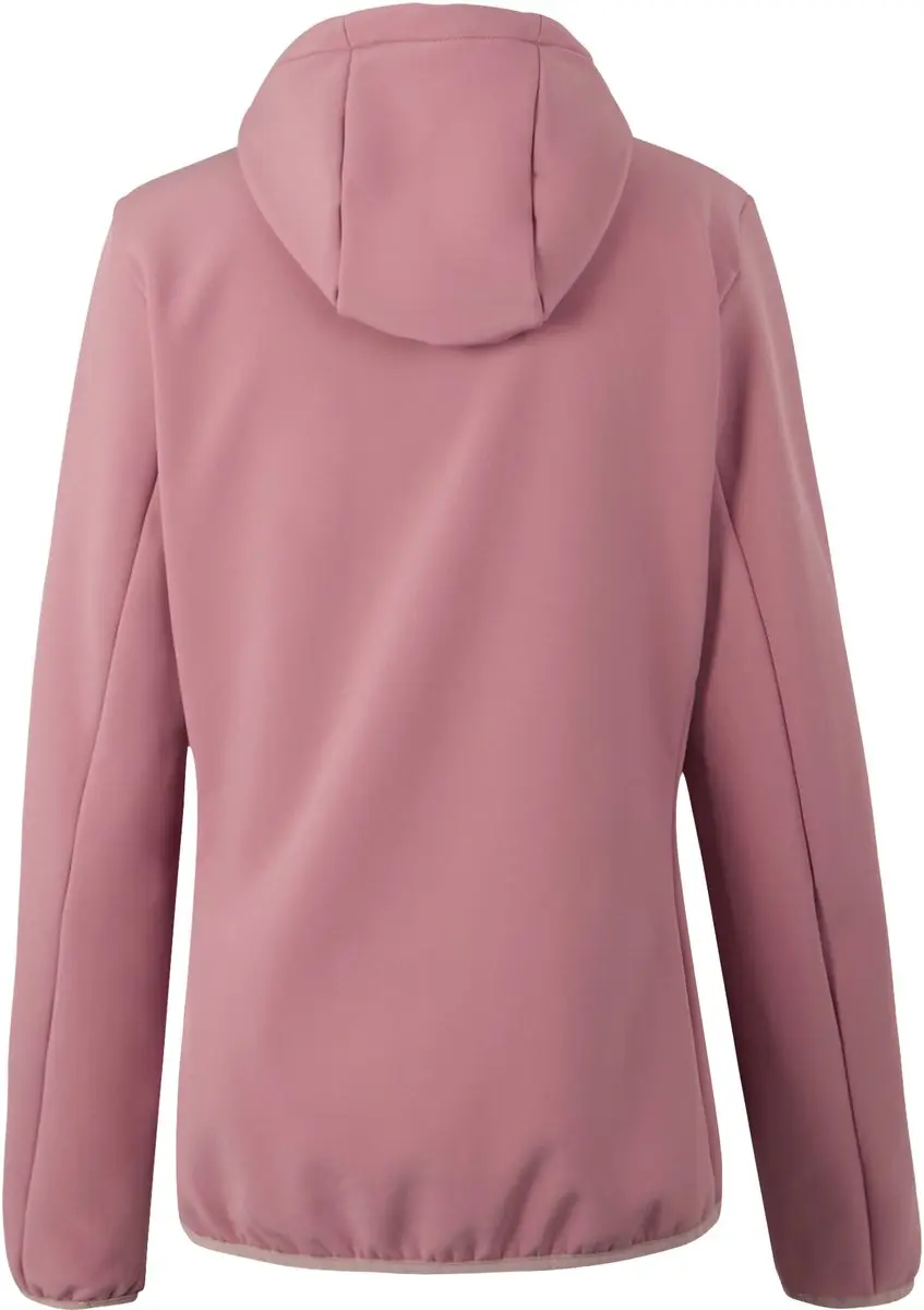 Ossek waterafstotende winddichte softshell-jas met capuchon voor dames - afbeelding 4 van 6