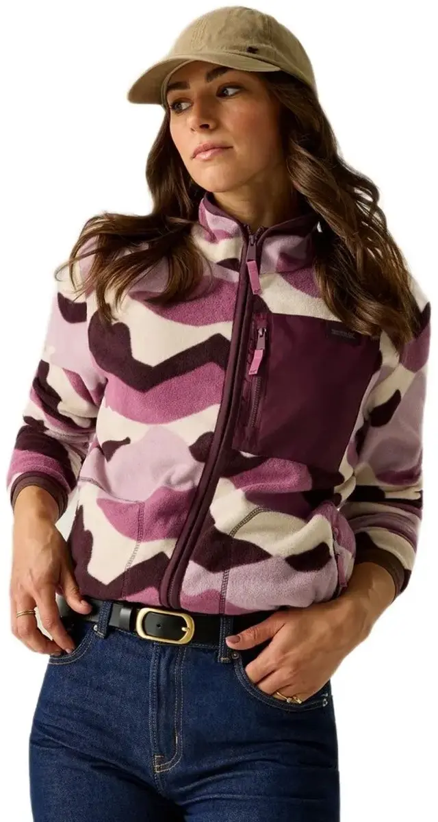 Regatta Frankie Fleece Met Volledige Rits Paars 36 Vrouw