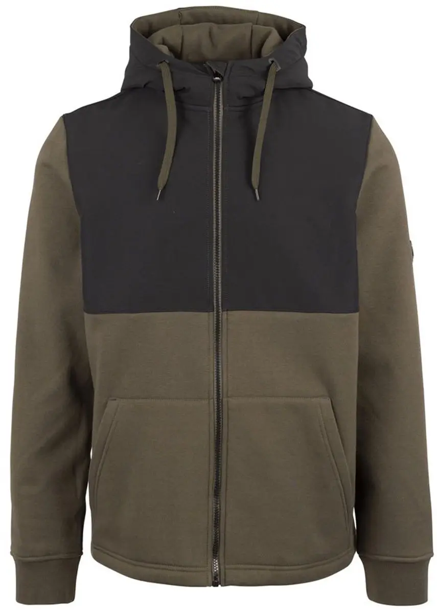 Trespass Critch Sweatshirt Met Rits Groen XS Man