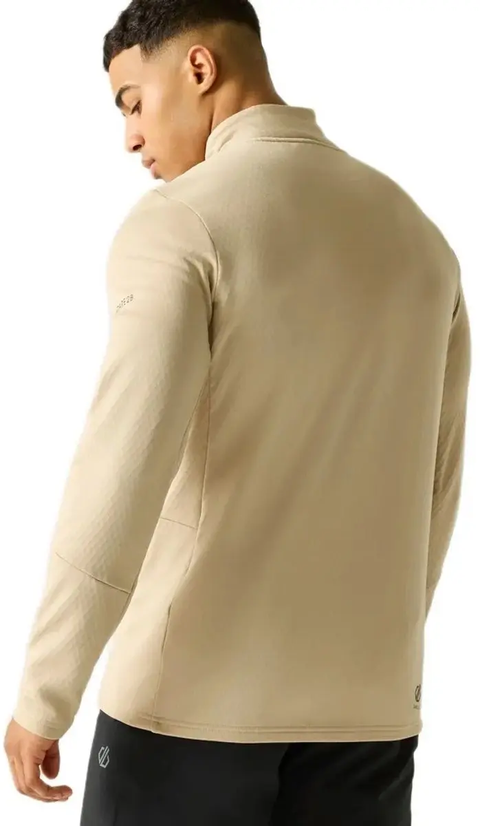 Dare 2B Venture Stretch Fleece - L - White Pepper/Black - afbeelding 2 van 4