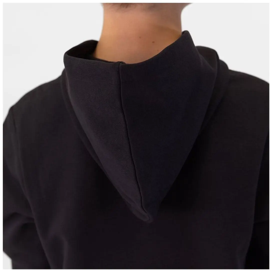 JAKO Organic Sweater met Kap Kinderen - Zwart - 140 - afbeelding 5 van 6