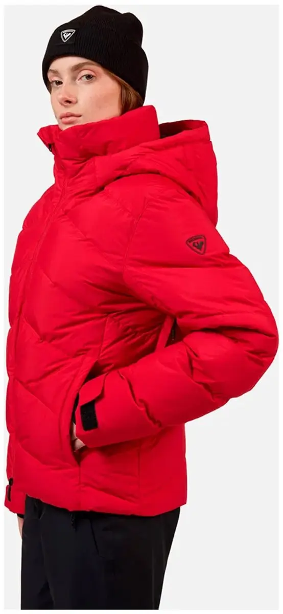 Rossignol Wispile Ripstop Dames Ski Jas - Ruby Red - afbeelding 3 van 4