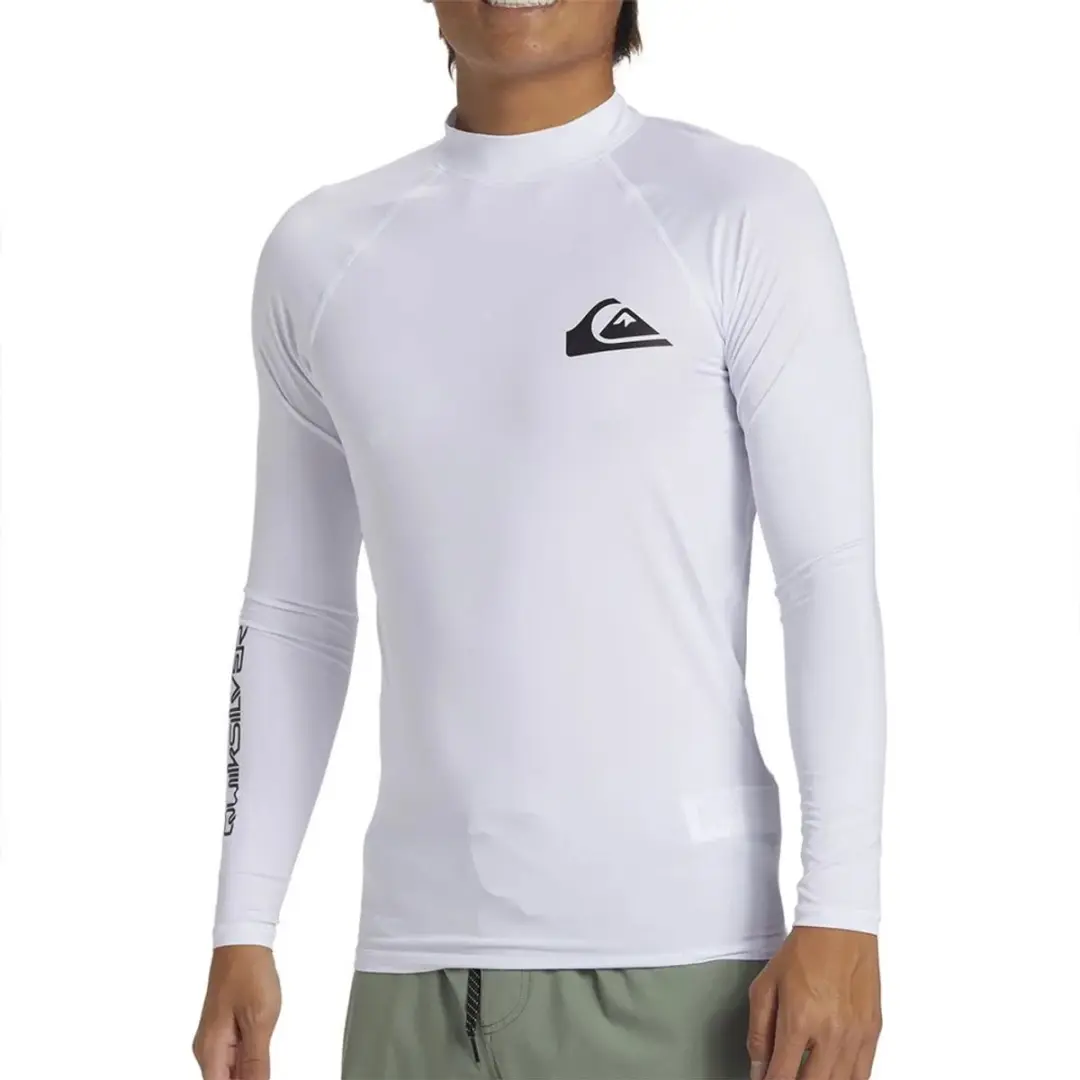 Quiksilver Everyday UPF50 Surf-T-shirt - Wit - XS - afbeelding 3 van 4