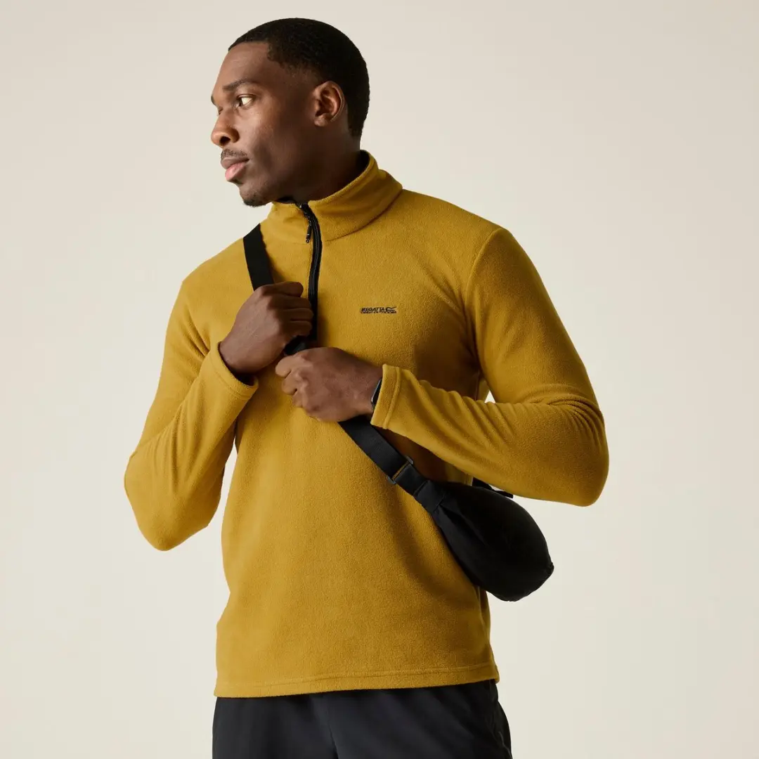 Thompson lichtgewicht fleece met halve ritssluiting voor heren