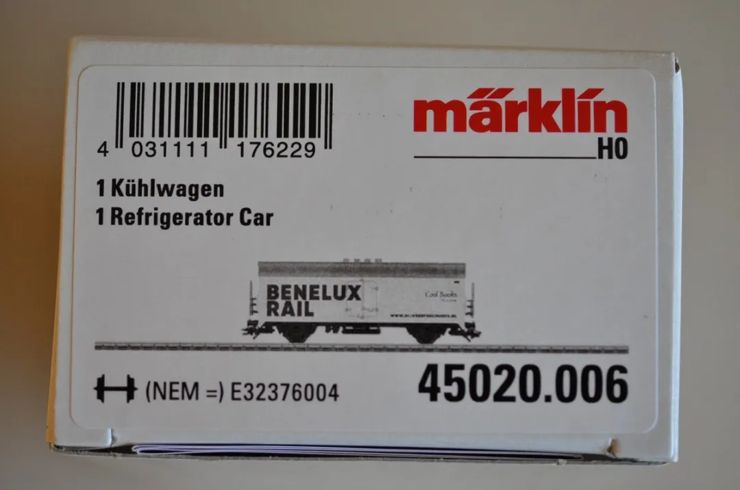 Märklin 45020.006 Koelwagen H0 - Wisselstroom - Tijdperk VI - Wit