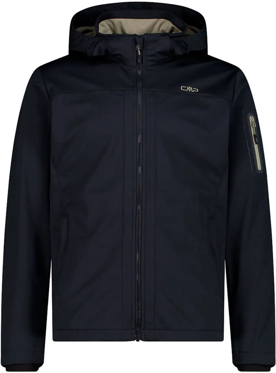 Cmp Zip Hood 39a5027 Softshelljack Blauw 2XL Man