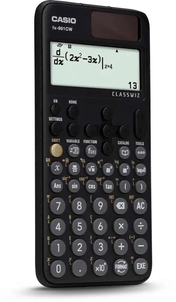 Casio fx-991CW - Wetenschappelijke rekenmachine - Geavanceerde functies voor gebruik HBO/WO en professioneel