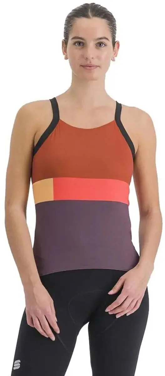 Sportful Snap Mouwloos T-shirt Rood,Grijs XL Vrouw
