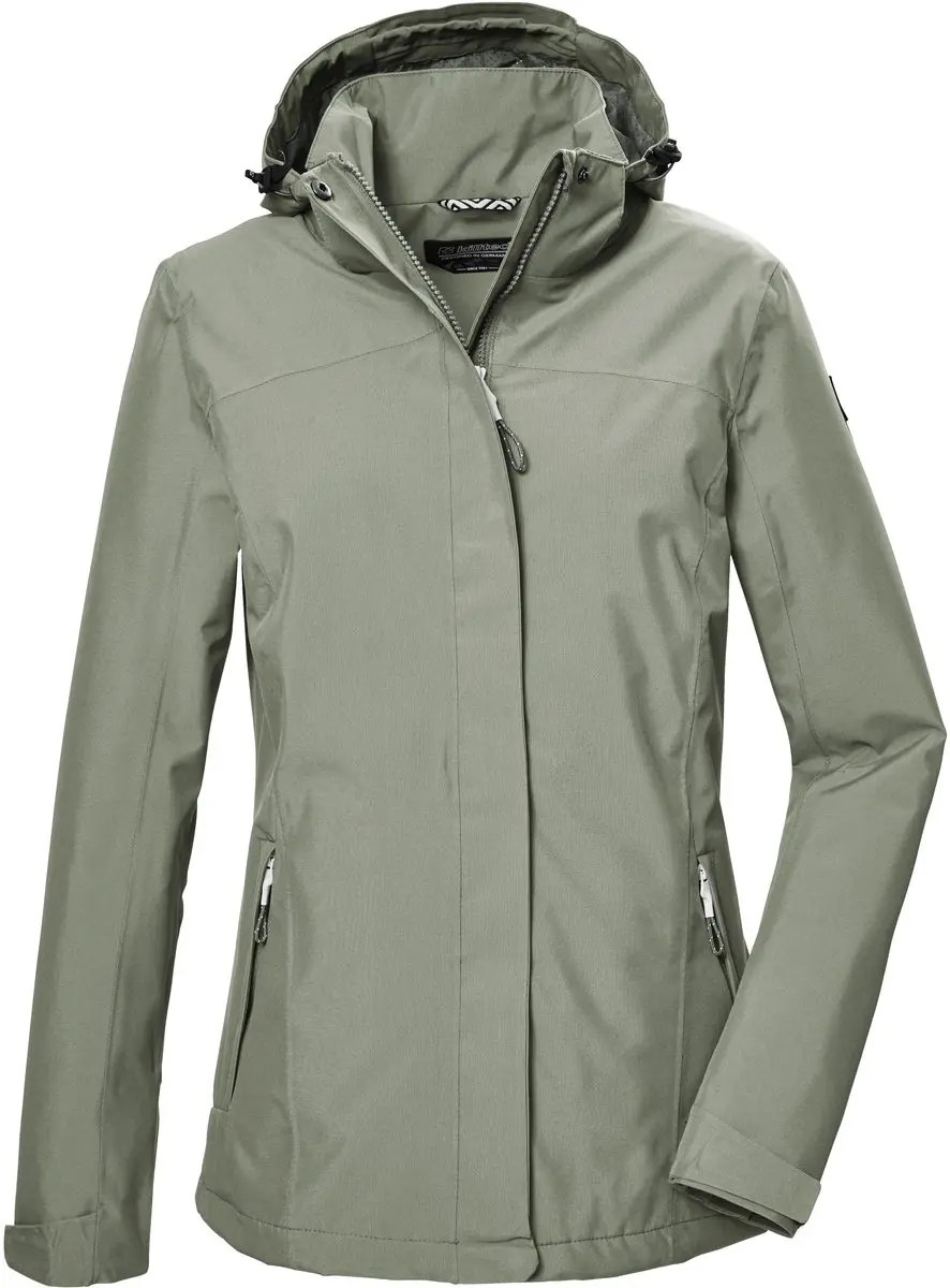 Killtec KOS 26 Women Jacket - Outdoorjas - Dames - Light Sage - Maat 44