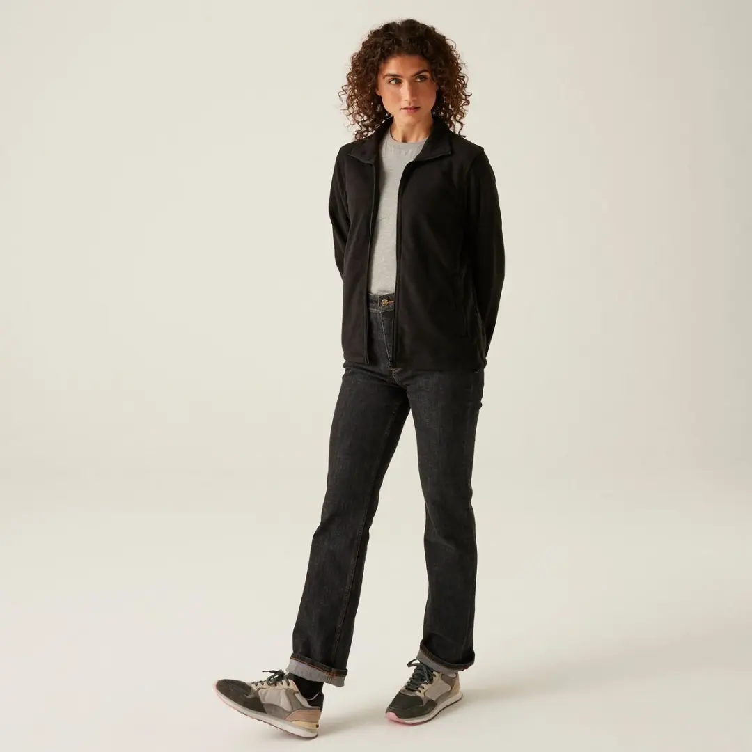 Fleece Hiking Dames Zacht Materiaal Rits