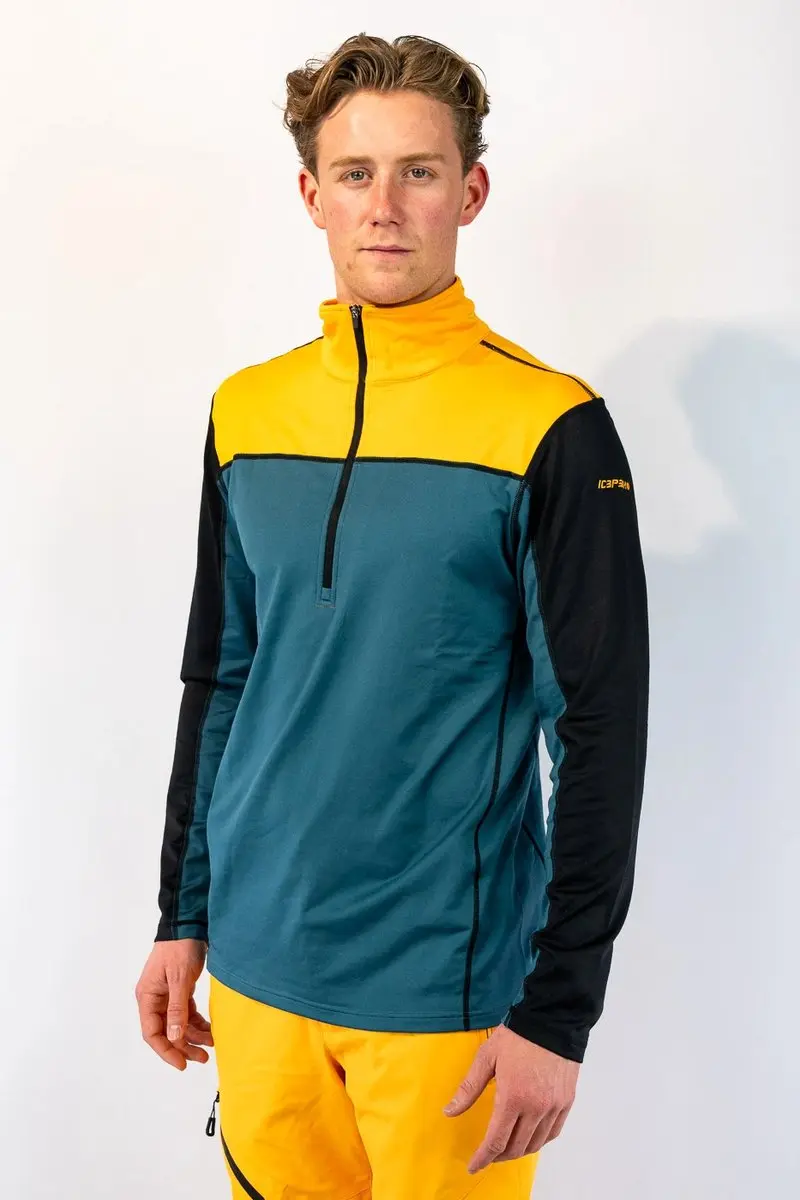 Icepeak Caseville Skipully Heren - Blauw Dessin - S - afbeelding 4 van 6