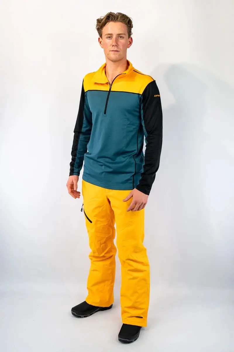 Icepeak Caseville Skipully Heren - Blauw Dessin - S - afbeelding 5 van 6
