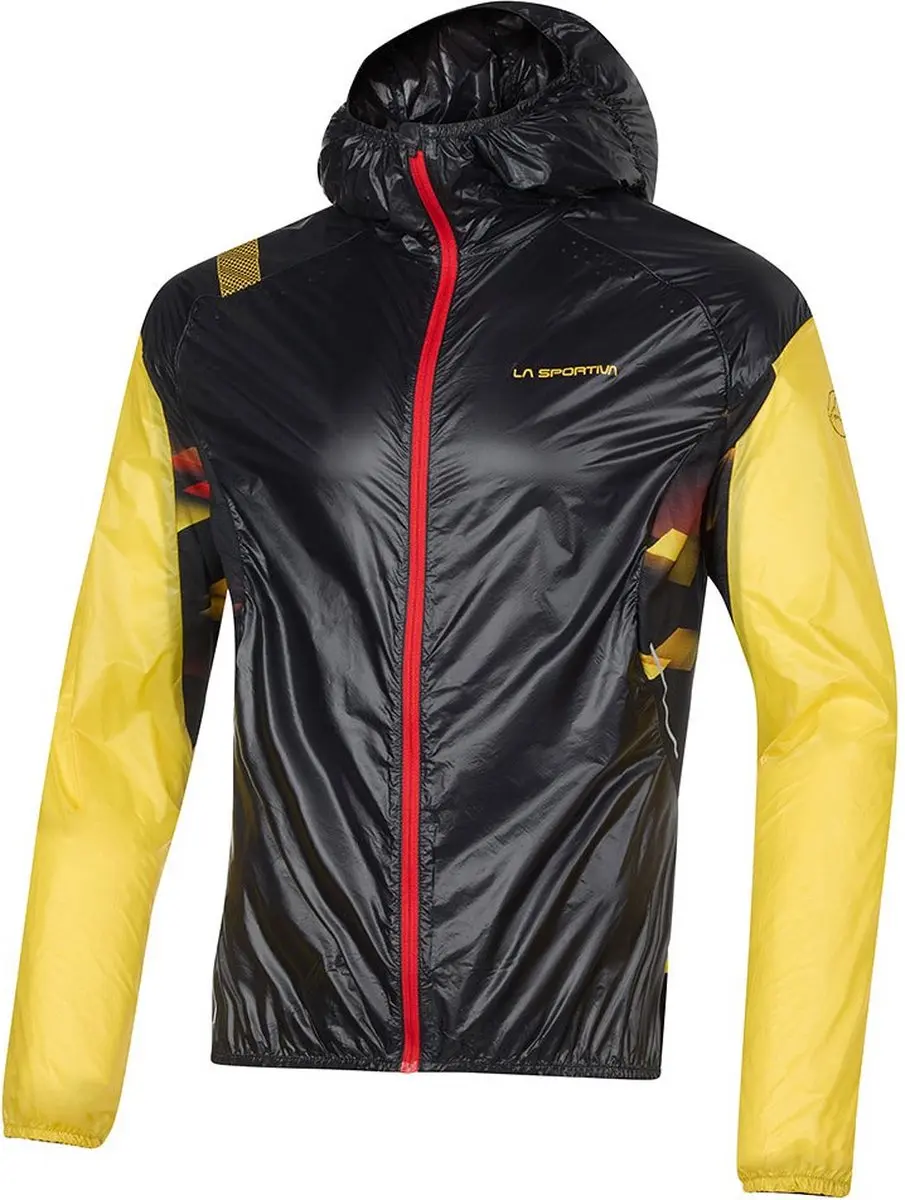 La Sportiva Blizzard Windbreaker Jas Geel,Zwart S Man