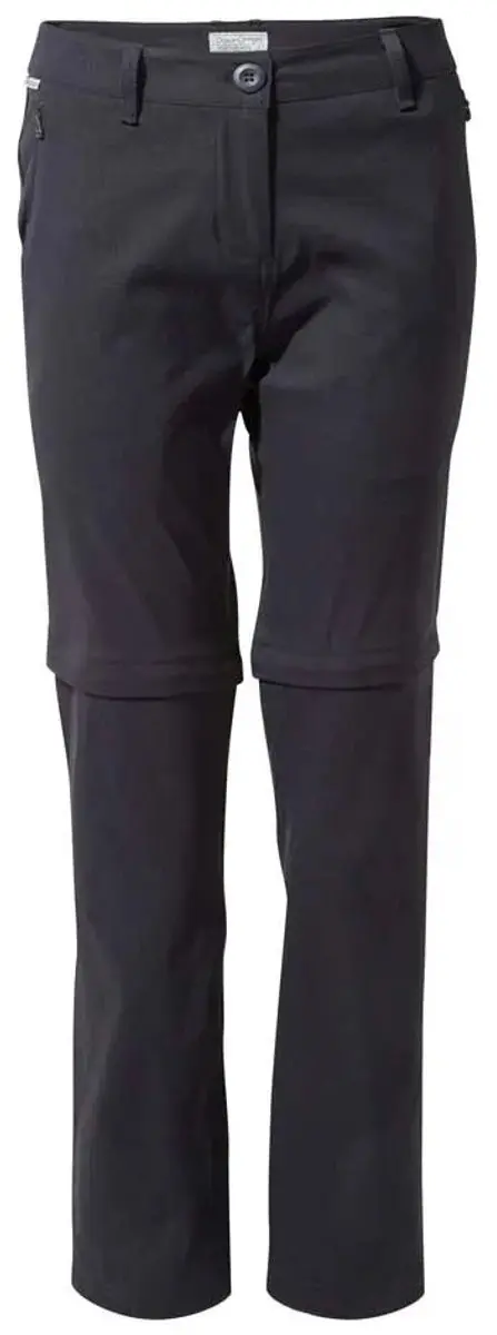 Craghoppers Kiwi Pro Ii Convertible Broek Zwart 38 / 29 Vrouw