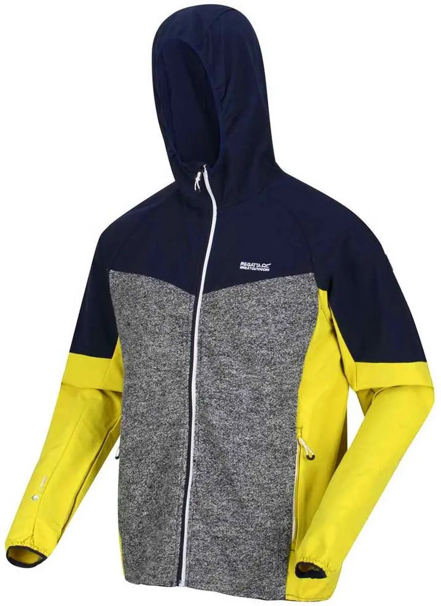 Regatta Heren Garn II Vest Navy / Ash Marl Maat M