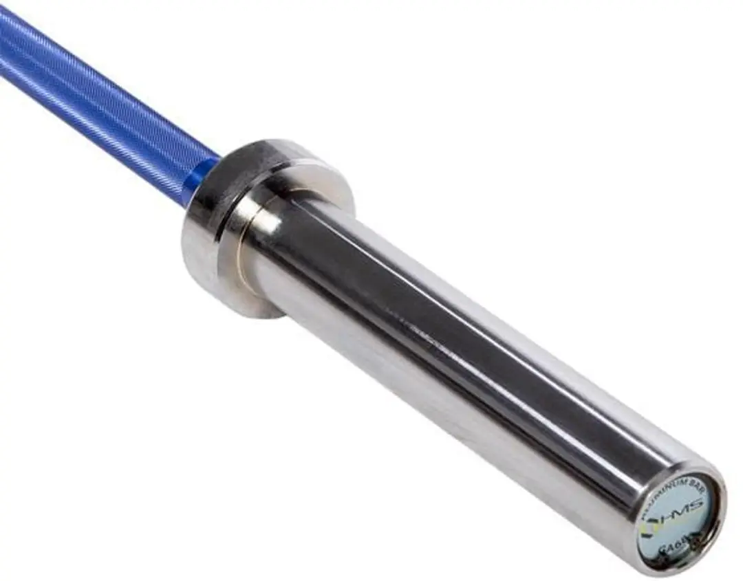 HMS Premium GA68 Serie - Aluminium Halterstang - 8kg - 1830mm - Blauw - afbeelding 5 van 5