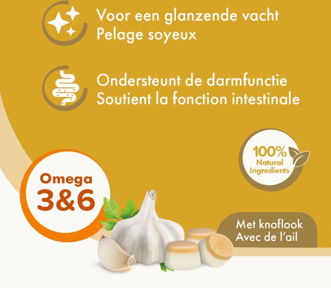 Beaphar Schapenvet Bonbons Knoflook 245g