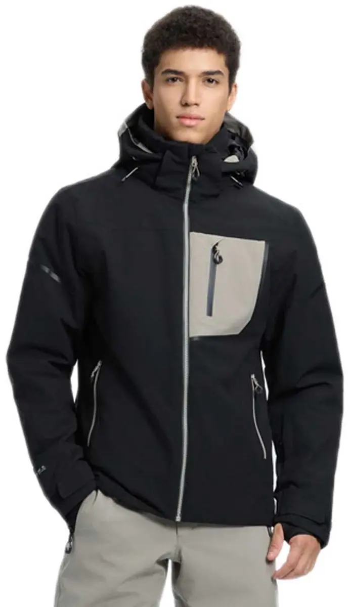 Icepeak Frisco I Jas Zwart 46 Man