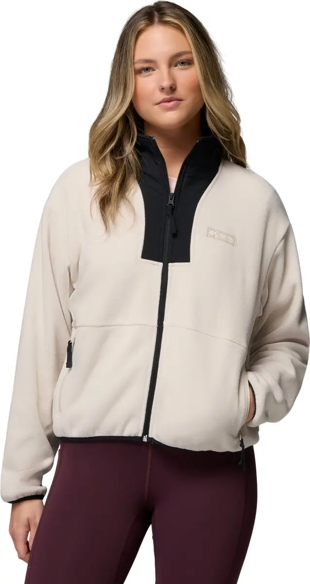 Columbia Sequoia Grove II FZ, Vrouwen, Beige, Sweatshirt, maat: L